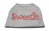 Pet Shirt Rhinestone, Sweetie