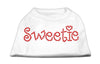 Pet Shirt Rhinestone, Sweetie