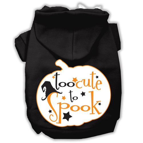 Halloween Pet Hoodie Too Cute To Spook