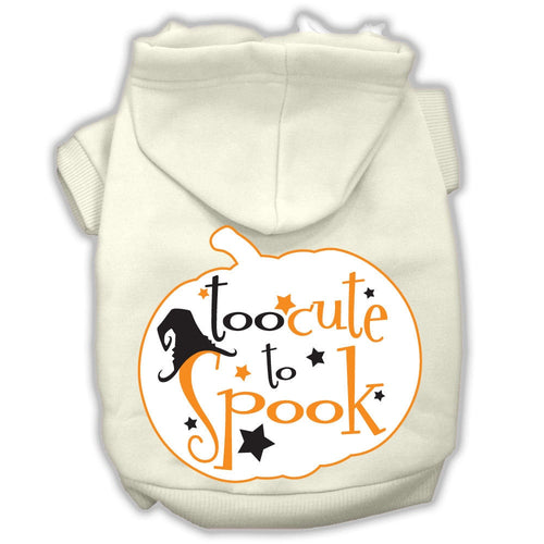 Halloween Pet Hoodie Too Cute To Spook