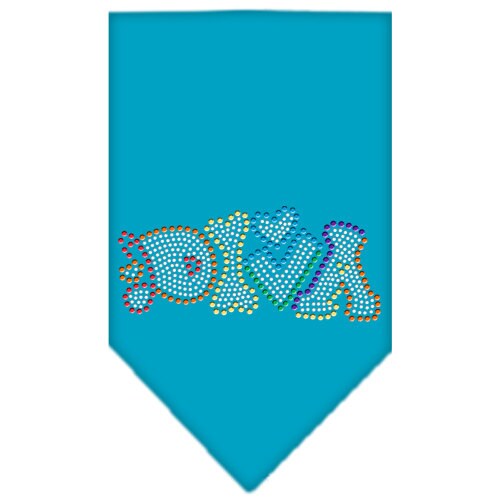 Pet and Dog Bandana Rhinestone, Technicolor Diva