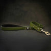 The Eros Green Leash 1 inch wide