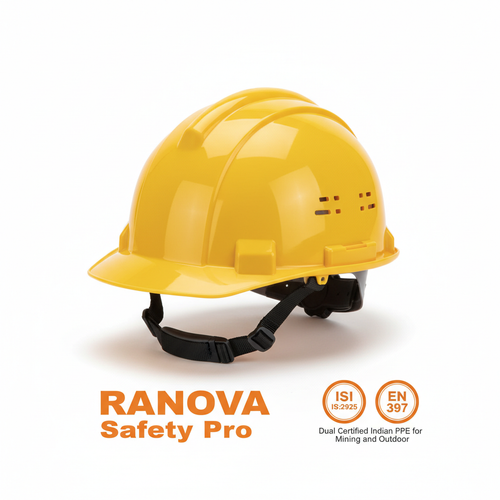 Mallcom HF2 Full Brim Safety Helmet â€“ ISI EN 397