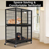 31 Two-Tier Dog Crate 46A
