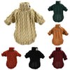 Winter Warm Knitted Turtleneck Sweater for Small Dogs or Cats