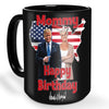 My Mom With Donald Trump Custom Photo Black Mug | Mother's Day Mug | Mother's Day Gift Ideas 682048 - GOP