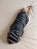 Green Striped Cotton Raglan