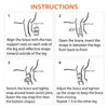 NeoAlly Dog Front Leg Brace with Reflective Straps - Metal Spring Inserts for Carpal Support (Pair)