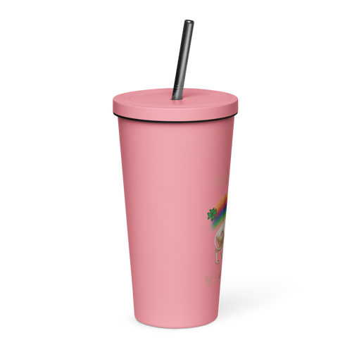 MY SPHYNX CAT IS MY LUCKY CHARM - TUMBLER
