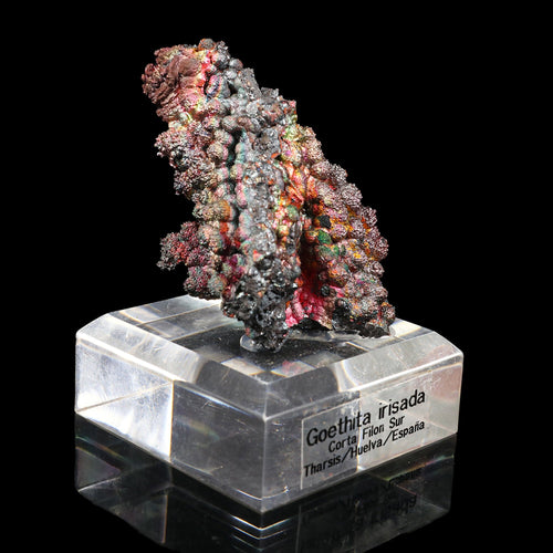 Iridescent Goethite Natural mineral Specimen # B 6803