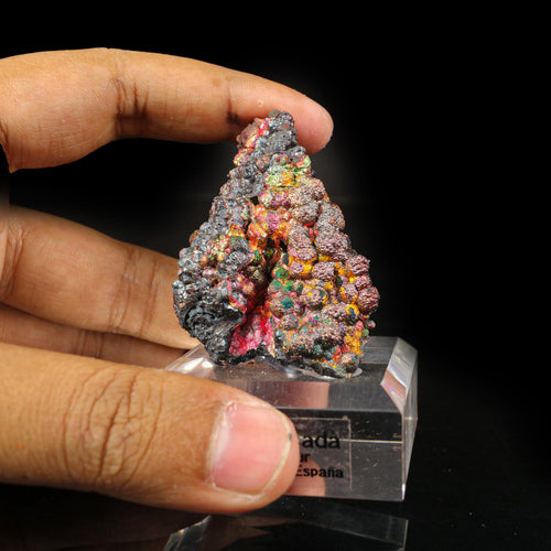 Iridescent Goethite Natural mineral Specimen # B 6803
