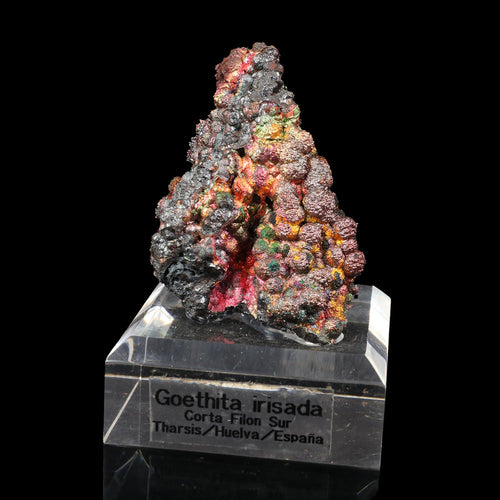 Iridescent Goethite Natural mineral Specimen # B 6803
