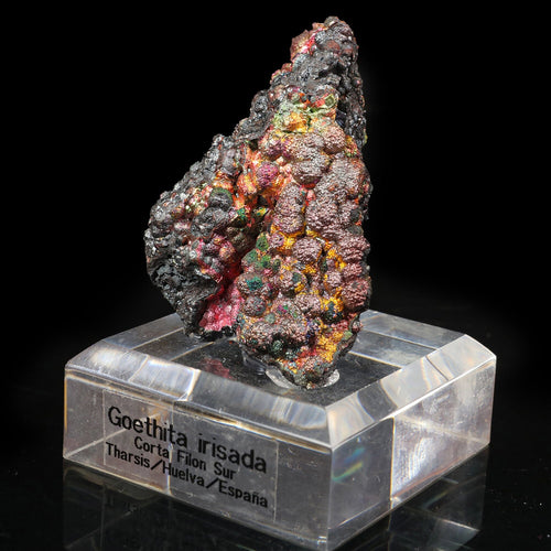 Iridescent Goethite Natural mineral Specimen # B 6803