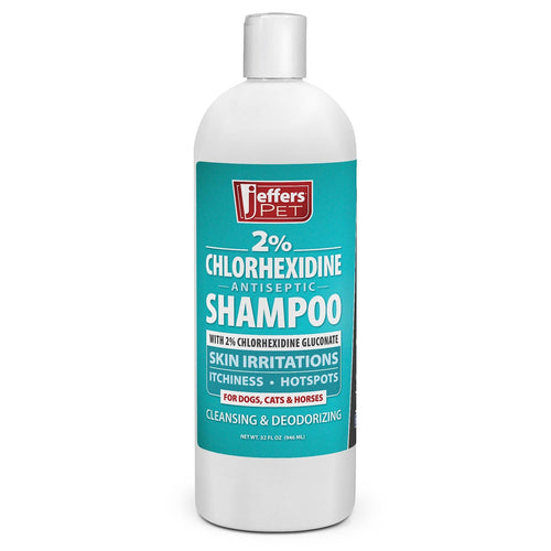 Jeffers Medicated 2% Chlorhexidine Shampoo for Dogs, Cats & Horses