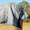 Jeffers Poplar Head Refuge 1200D Waterproof Turnout Sheet, 0g Lightweight Horse Blanket