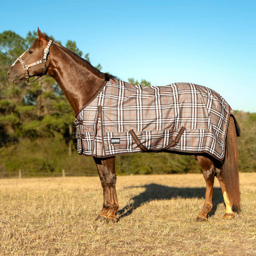 Jeffers Poplar Head Refuge 1200D Waterproof Turnout Sheet, 0g Lightweight Horse Blanket