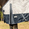Jeffers Poplar Head Uniquely English 1200D Turnout Sheet, 0g - Waterproof & Breathable Lightweight Horse Blanket
