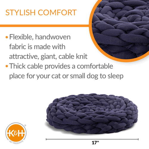 K&H Pet Products Knitted Pet Bed, 17