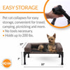 K&H Pet Products Original Bolster Pet Cot Elevated Pet Bed