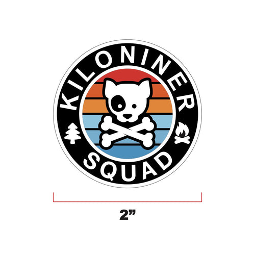 Mini ADVENTURE DOG & CROSSBONES Morale Patch