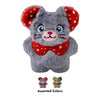 KONG Holiday Cat Snuzzles Mouse Plush Catnip Cat Toy, Assorted Colors