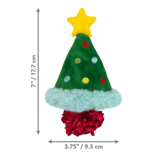 KONG Holiday Crackles Plush Catnip Cat Toys
