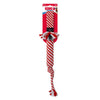 KONG Holiday Scrubz Candy Cane Dog Tug & Fetch Toy