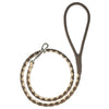 Soft Leather Dual-Color Braided Round Lead