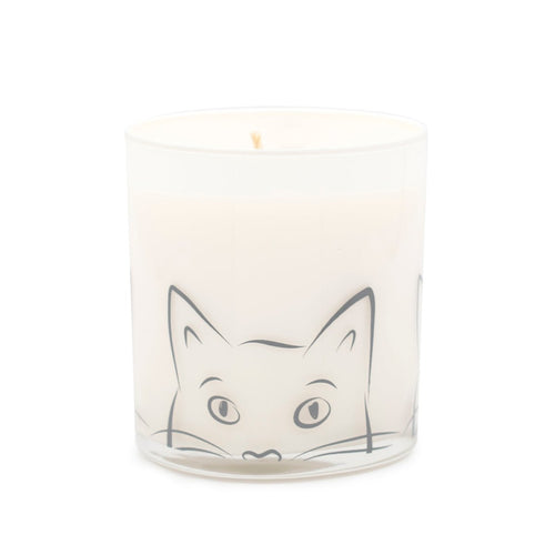 Large Cat Jar Candle - Lazy Days Scent
