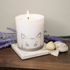 Large Cat Jar Candle - Lazy Days Scent