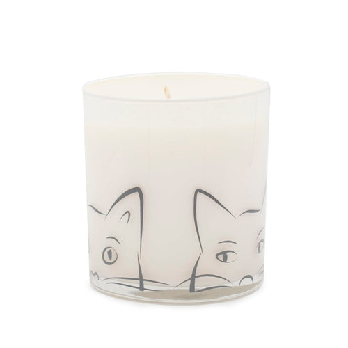 Large Cat Jar Candle - Lazy Days Scent