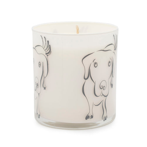 Large Dog Jar Candle - Wet Dog Scent