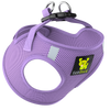 EcoBark Step In Dog Harness - XXXS to Small Breeds- Reflective Soft Mesh Harness for Teacup, Small Dogs and Puppies / Lavender