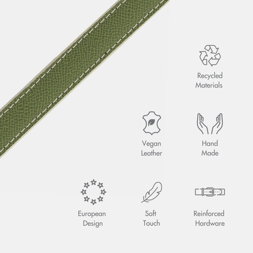 Leash 4ft - Vegan Leather