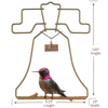 Liberty Bell Swing, Bronze