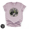 Four Dancing Witches Tee | Moonlit Coven Graphic T-Shirt