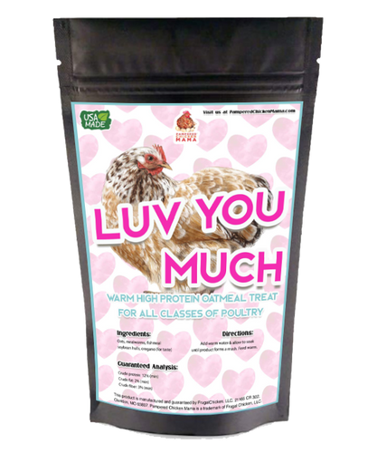 Luv U Much Mealworm & BloomGrubs Treat: Just Mix With Water For A Fun Treat!