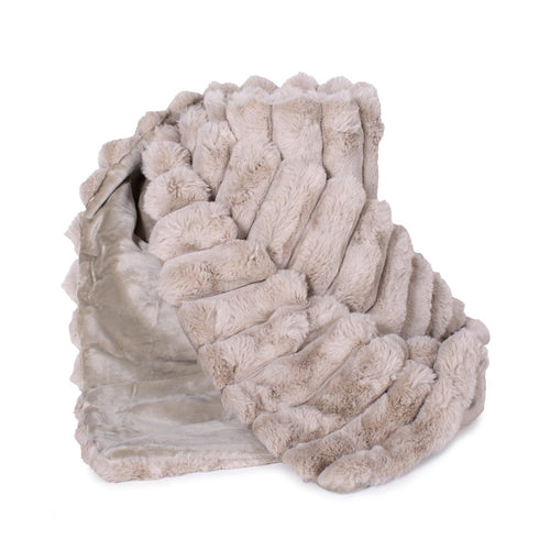 Lux Faux Fur Throw