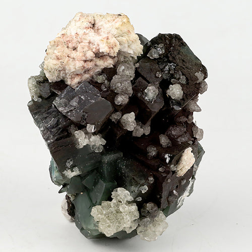 Marshy Apophyllite with Heulandite Natural Mineral Specimen # B 5394