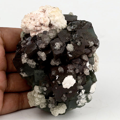 Marshy Apophyllite with Heulandite Natural Mineral Specimen # B 5394