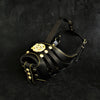 ''Maximus'' Basket Muzzle Black & Gold