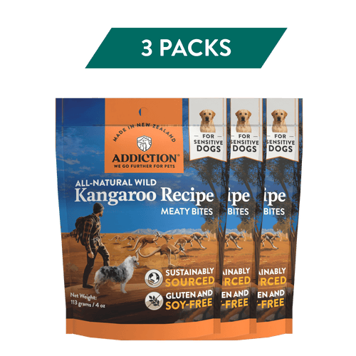 Meaty Bites Grain-free Premium Kangaroo Dog Treats