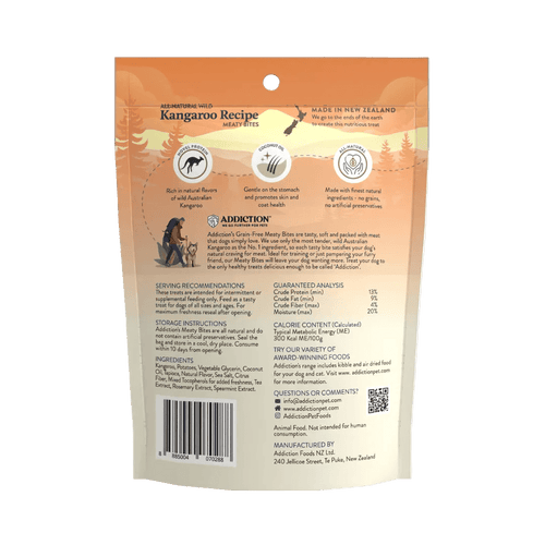 Meaty Bites Grain-free Premium Kangaroo Dog Treats
