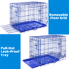 30 Collapsible Blue Dog Crate BLU30