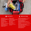 PetVet Medic® Medium Pet First Aid Kit – 100+ Piece Dog & Cat Emergency Kit with Veterinarian-Curated Supplies & Mini First Aid Guide