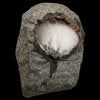Mesolite Inside MM Quartz Geode Natural Mineral Specimen # B 6591