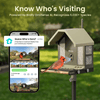 Birdfy Feeder Metal 2 4K - Smart Metal Feeder with Camera