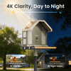 Birdfy Feeder Metal 2 4K - Smart Metal Feeder with Camera