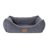Microfiber Kuddle Lounge Comfort Dog Bed