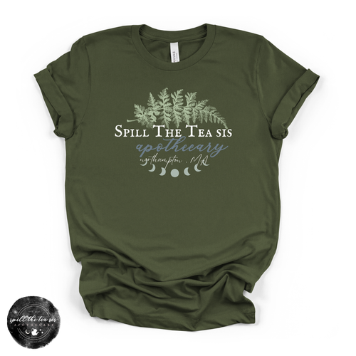 Spill The Tea Logo Tee | Signature Brand Graphic T-Shirt